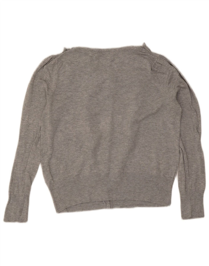 Sweter damski Marks & Spencer UK 10, mały, szary, nakrapiany