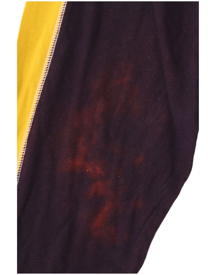 Męska koszulka PUMA z długim rękawem XL, granatowa, sportowa z blokami kolorów