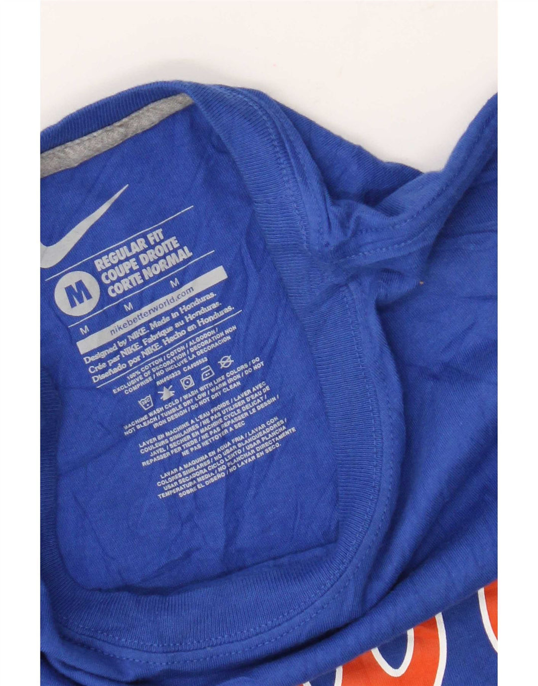 T-shirt męski Nike Florida Gators o regularnym kroju z grafiką, średni niebieski, bawełniany