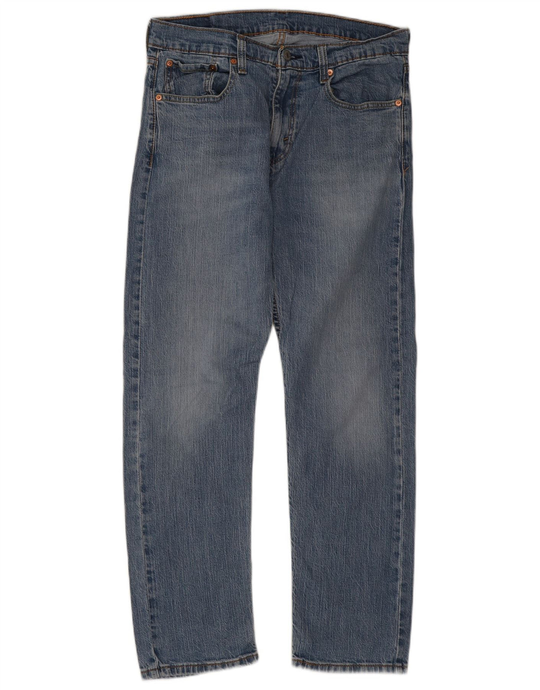 Męskie jeansy Levi's 502 Tapered W32 L30 Niebieskie bawełniane