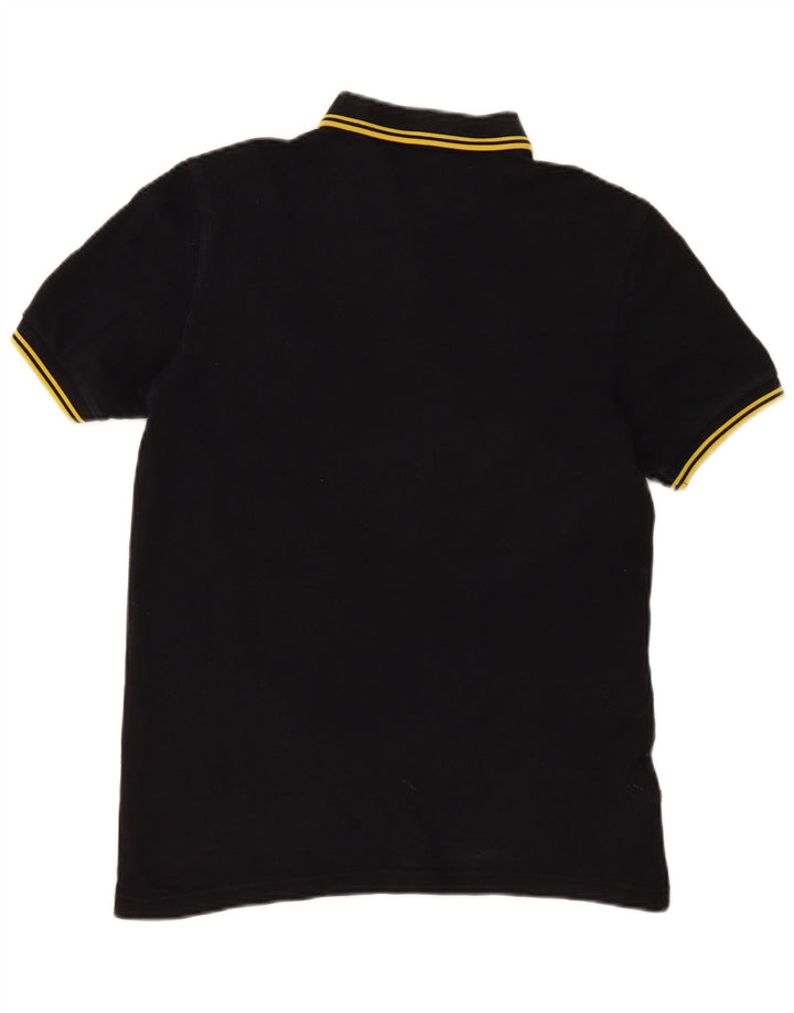 Męska koszulka polo Fred Perry, średnia czarna, bawełniana