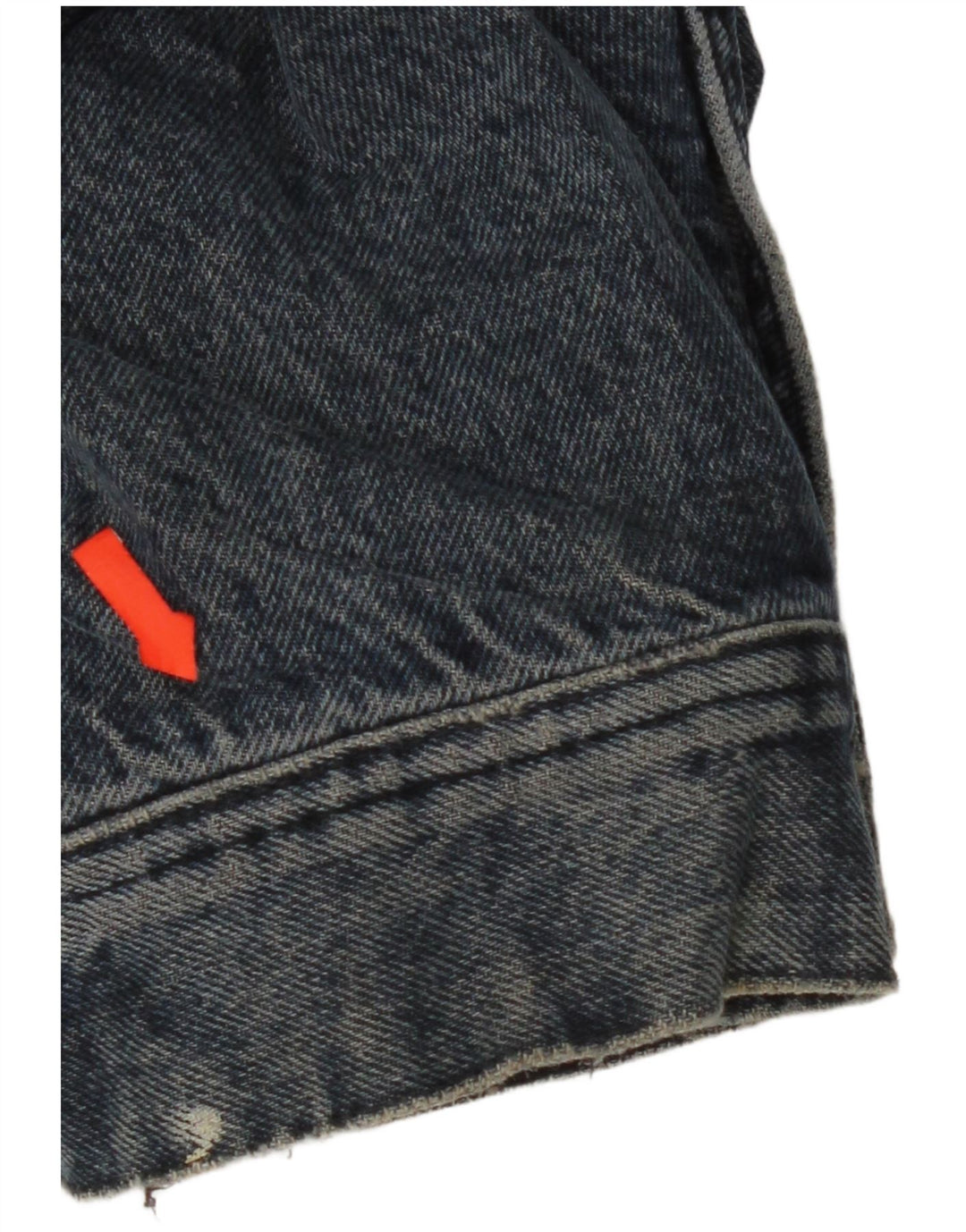 Damska kurtka dżinsowa Zara Crop Oversize UK 14, średnia, granatowa, bawełniana