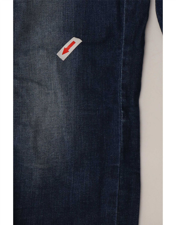 Damskie jeansy Diesel w trudnej sytuacji W24 L27 Niebieskie bawełniane