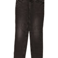 DACK'S Męskie jeansy slim IT 46 Small W32 L32 Czarna bawełna