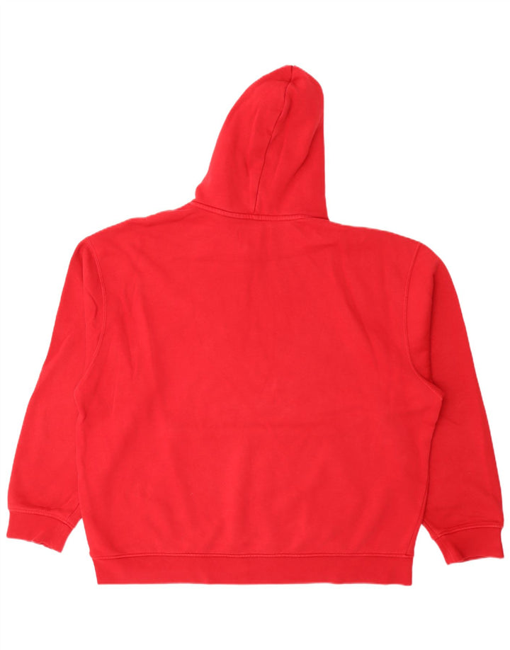 Męski sweter z kapturem Jordan XL, czerwony, bawełniany