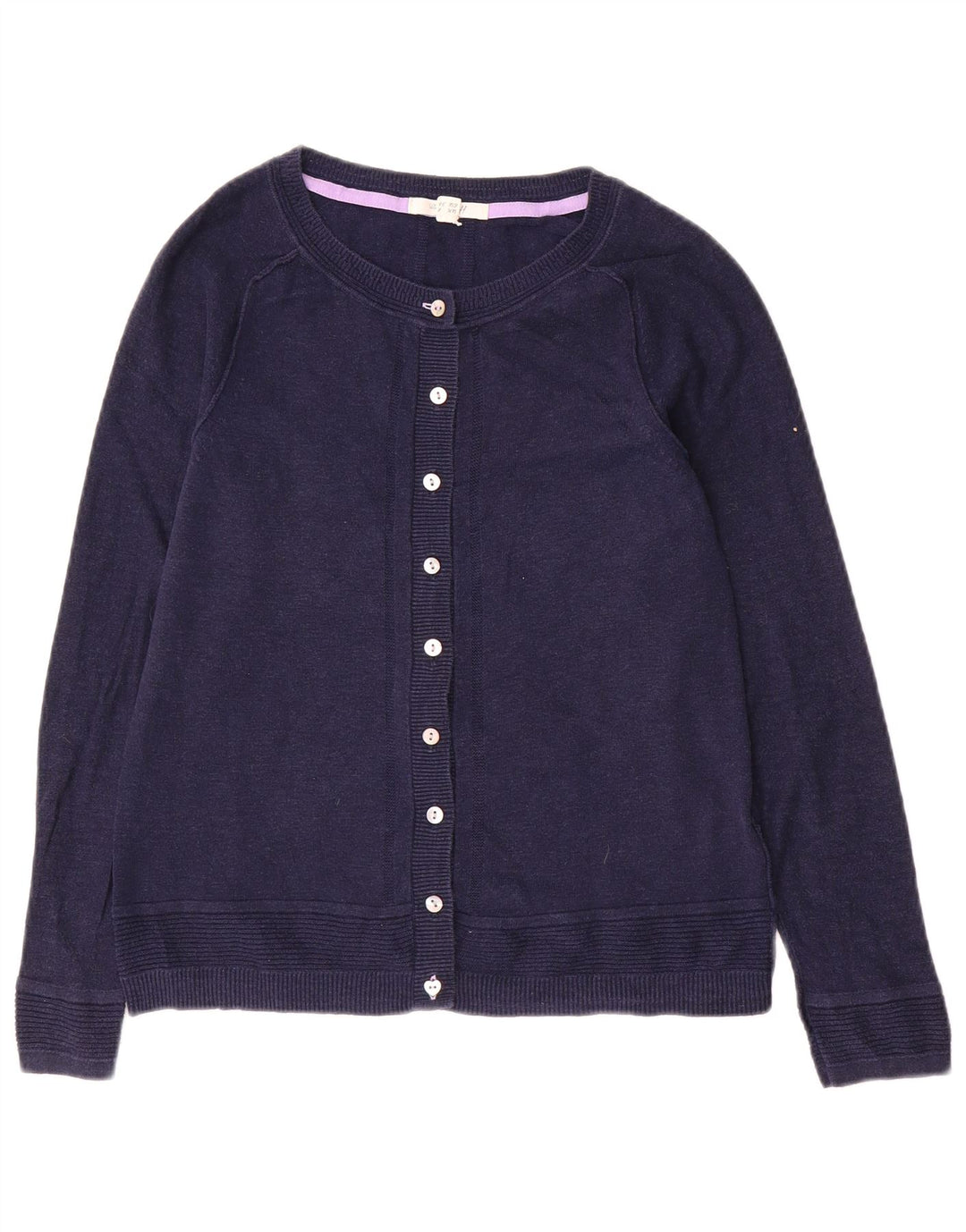 Sweter damski White Stuff UK 8, mały, granatowy, bawełniany