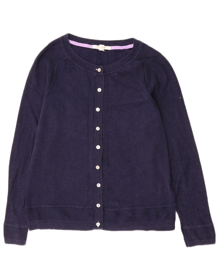 Sweter damski White Stuff UK 8, mały, granatowy, bawełniany