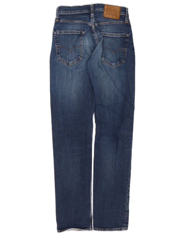 Męskie jeansy Levi's Slim W28 L32 Niebieskie bawełniane