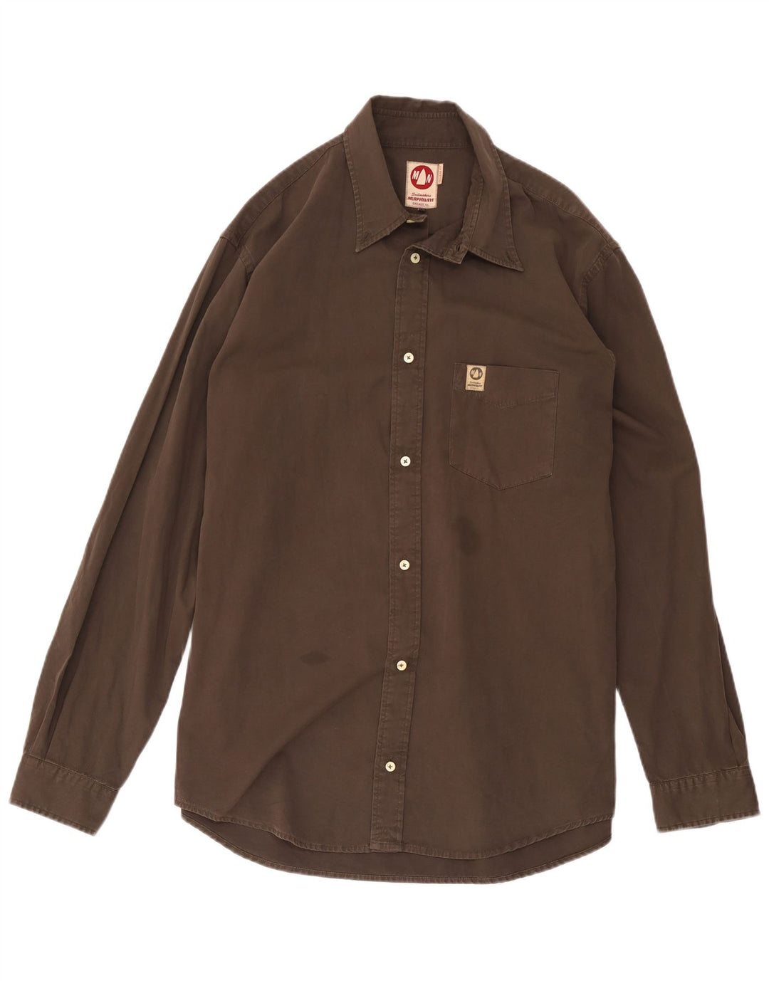 Koszula męska Sailmakers o regularnym kroju Murphy & Nye, 3XL, brązowa, bawełniana