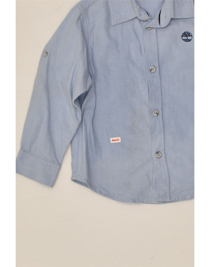 TIMBERLAND Boys Shirt 3-4 Years Blue | Vintage Timberland | Thrift | Second-Hand Timberland | Used Clothing | Messina Hembry 