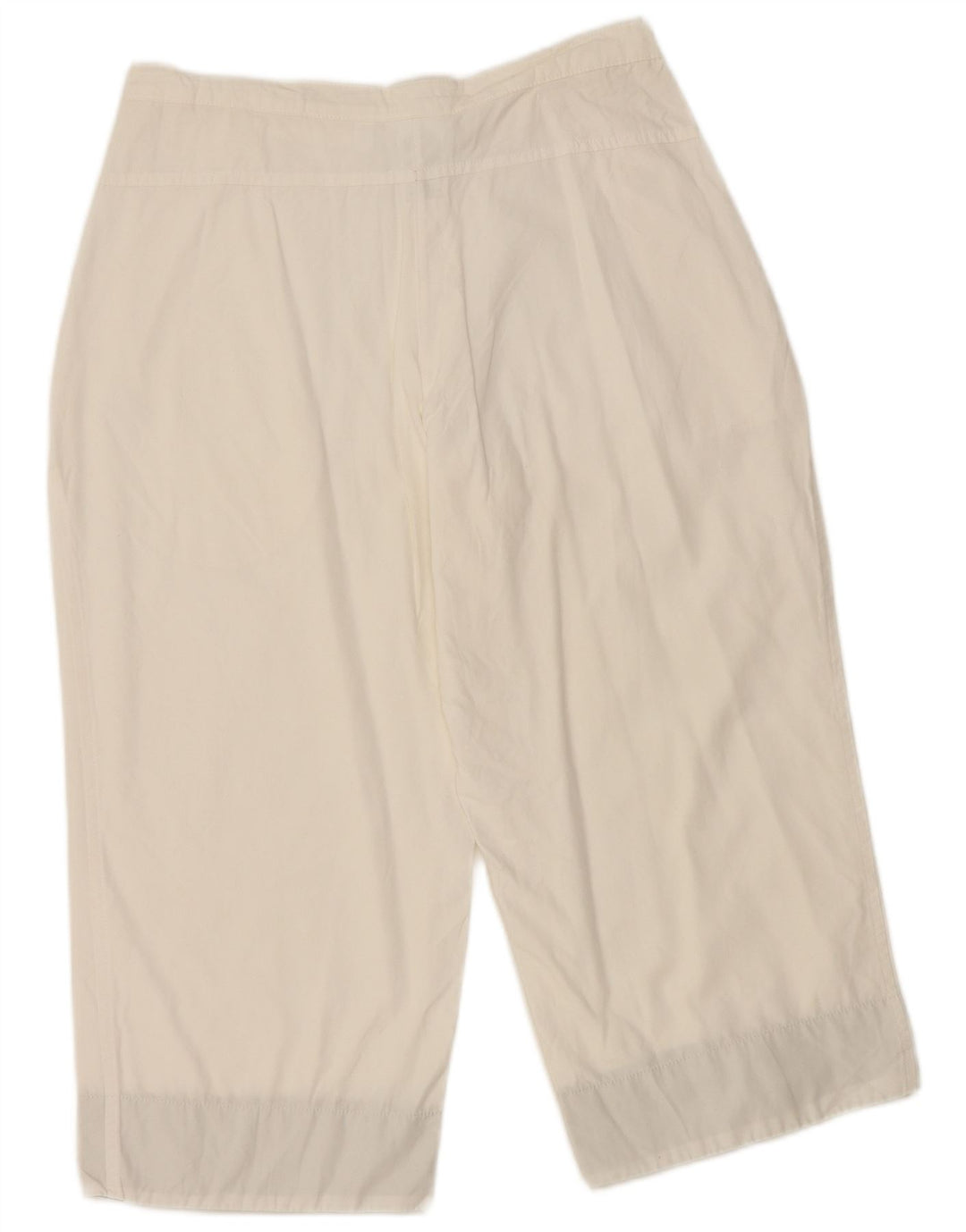Damskie bermudy Adidas UK 12 Medium W30 Biała bawełna