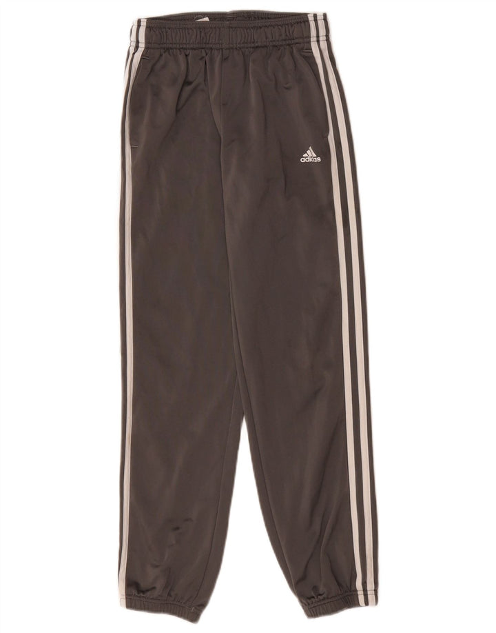 Adidas Chłopięce Spodnie Dresowe Joggery 11-12 Lat Szary Poliester