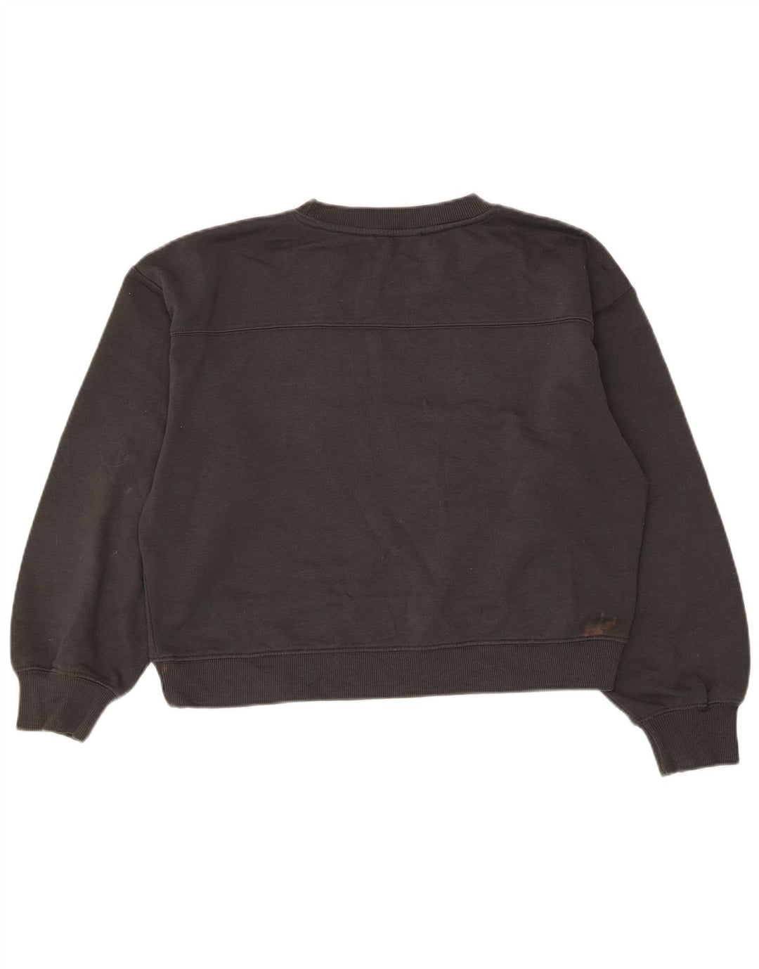 Damski sweter typu Crop Bluza Zara UK 14, średni szary poliester