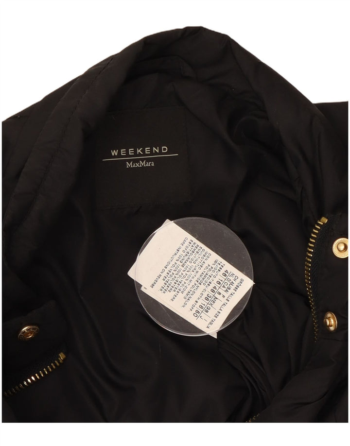 Damska kurtka weekendowa Max Mara UK 18 XL, czarna, poliamidowa