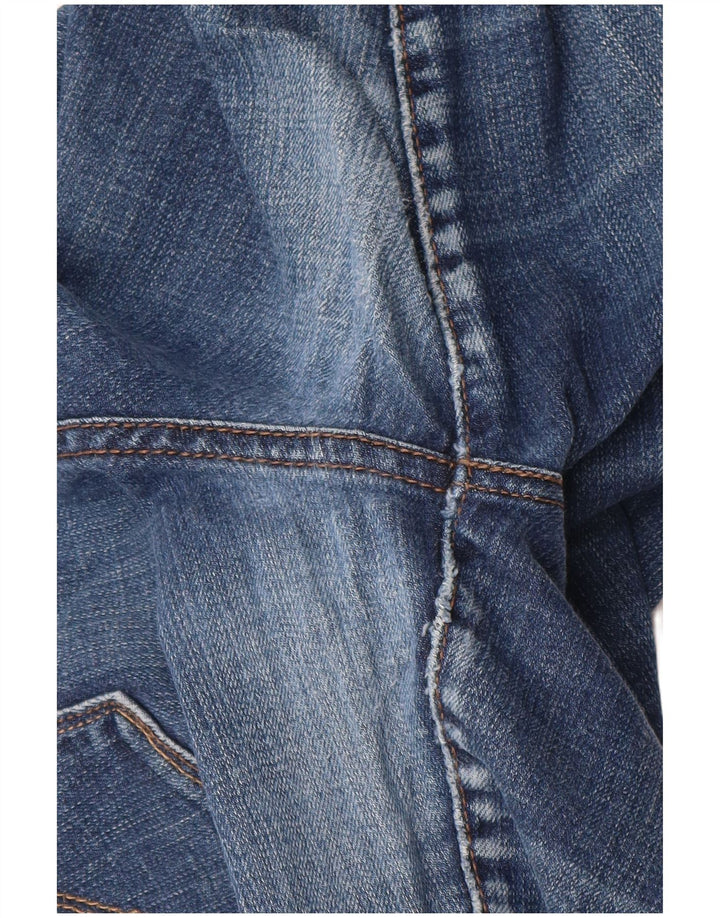 Damskie jeansy Levi's 505 Straight W32 L32 Niebieskie bawełniane