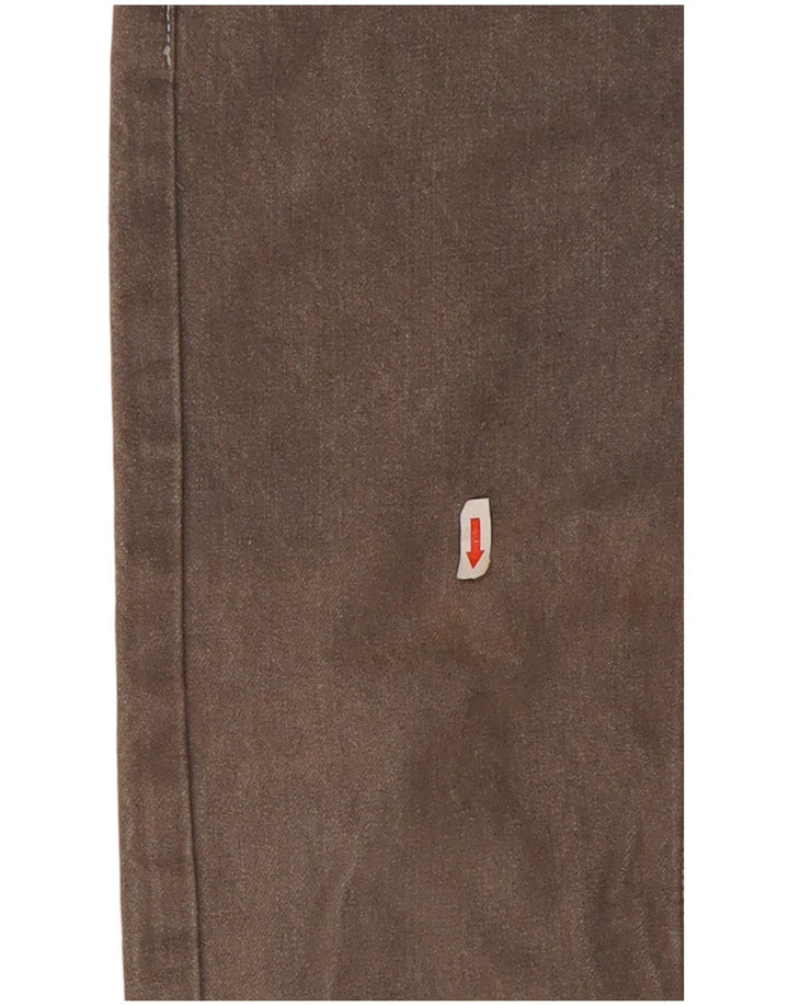 Damskie jeansy Levi's 505 Regular Straight W25 L25 Szara bawełna