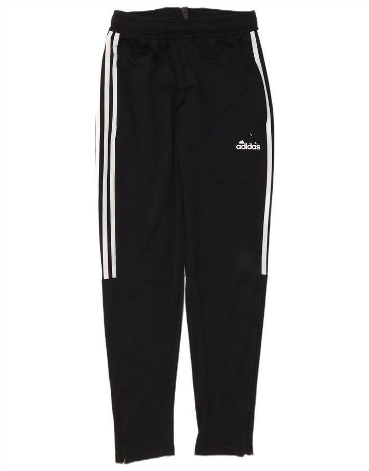 Męskie spodnie dresowe Adidas Aeroready, małe, czarne, poliestrowe