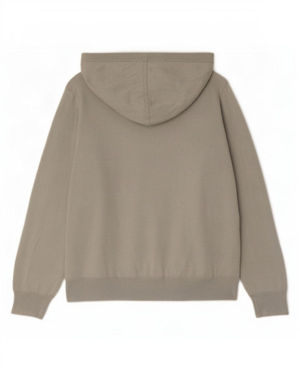 Damski sweter z kapturem Gap Graphic UK 16, duży, szary, bawełniany