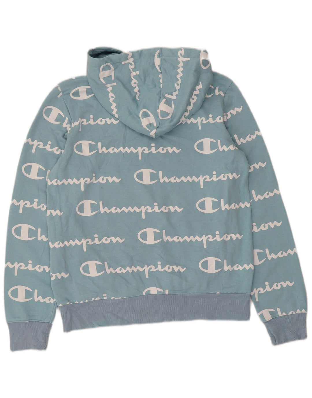Damska bluza z kapturem CHAMPION Graphic UK 12 Medium Blue
