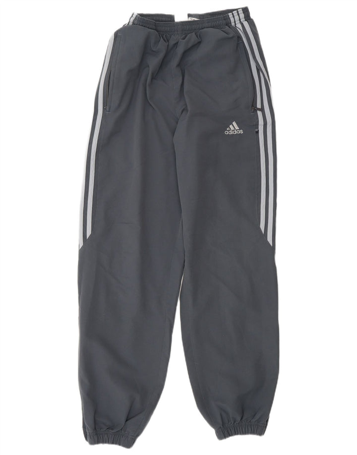 Adidas Męskie spodnie dresowe Joggery Średni szary poliester