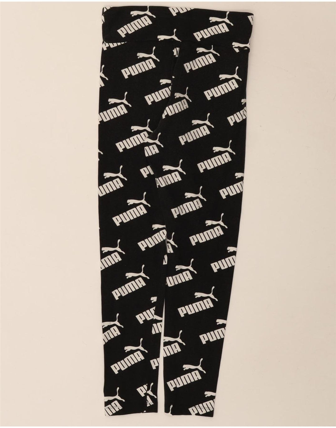 Damskie legginsy Puma Graphic UK 10 Small, czarne, bawełniane