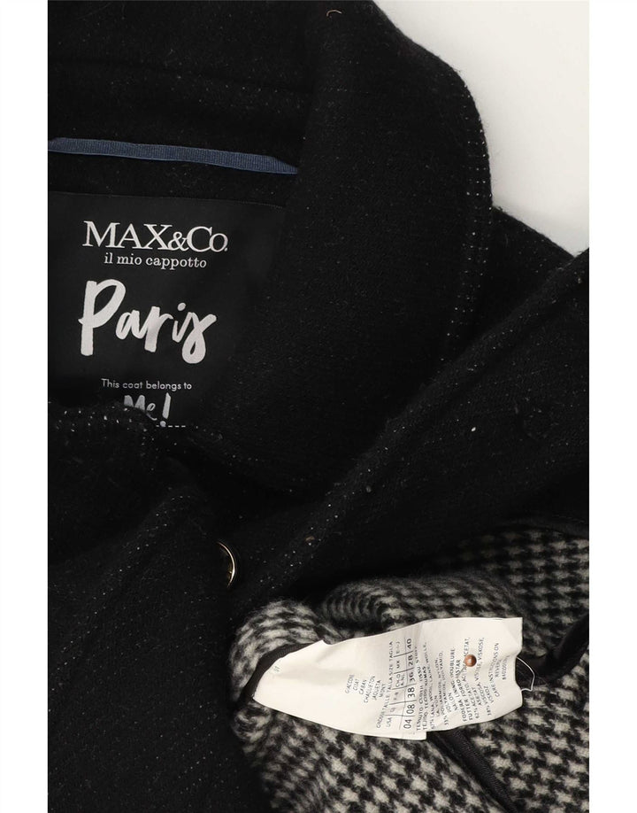 Max&Co. Płaszcz damski UK 8 Small Black Wełna