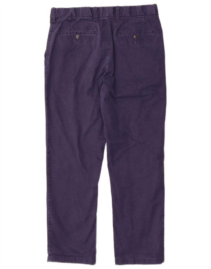 Spodnie męskie Marks & Spencer Blue Harbor Regular Chino W34 L29 Granatowe