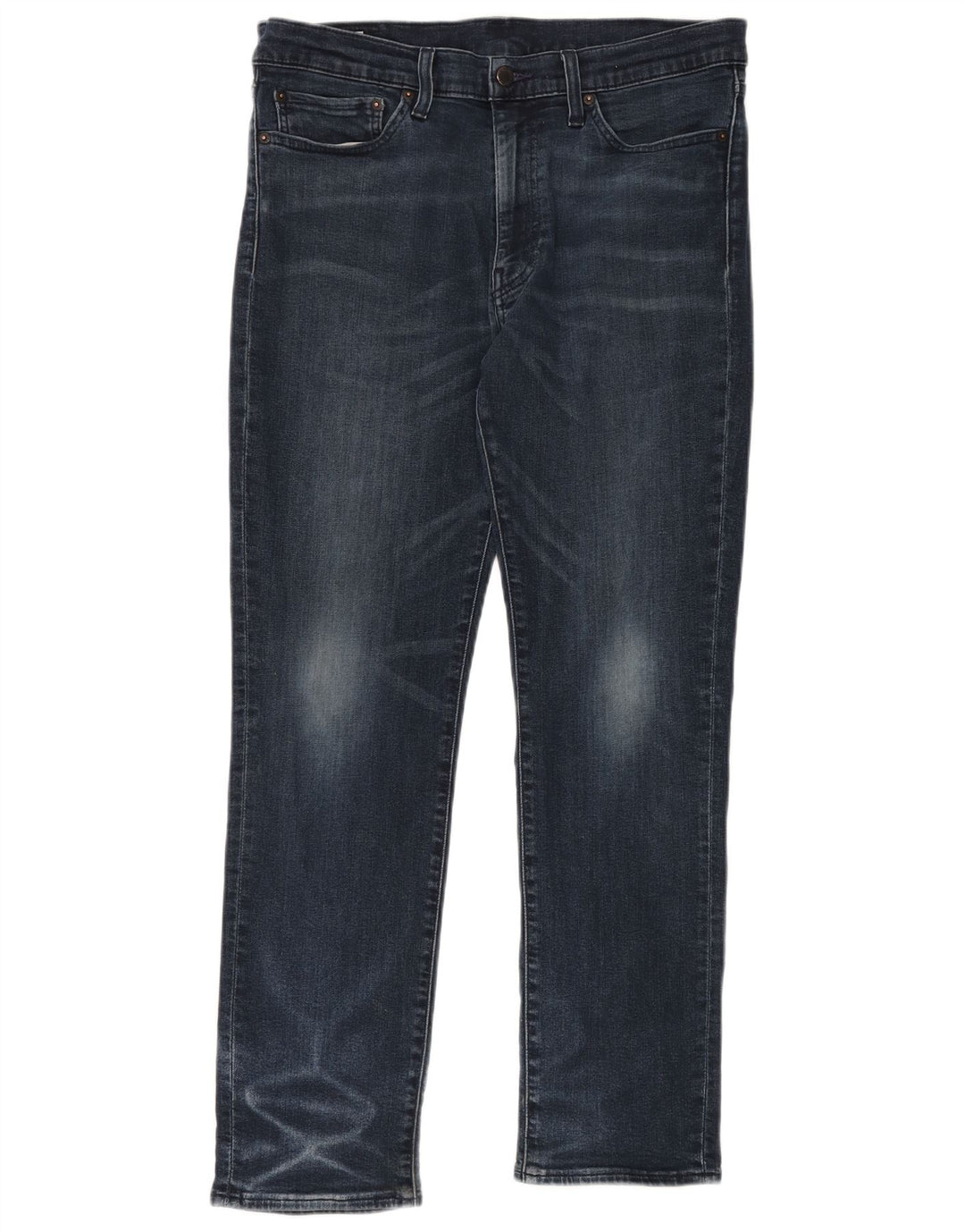 Męskie jeansy slim fit Levi's W36 L32 Niebieskie bawełniane