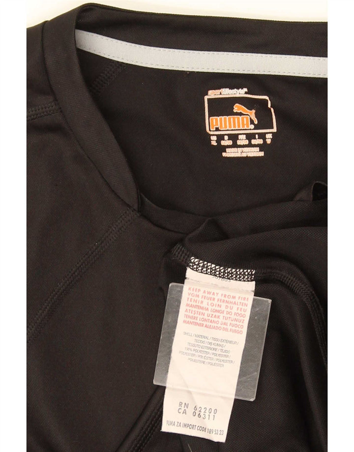 T-shirt męski Puma Top XL, czarny poliester