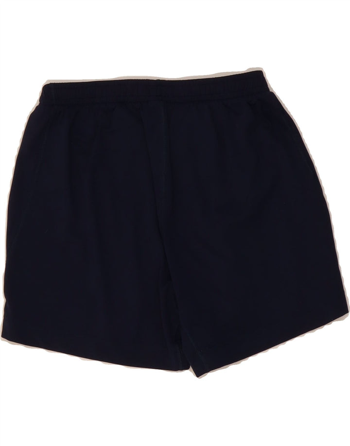 ASICS Boys Sport Shorts 5-6 Years Medium Navy Blue Vintage Asics and Second-Hand Asics from Messina Hembry 