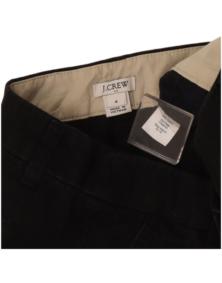 Damskie spodenki Chino J. Crew US 4 Small W27, czarne, bawełniane