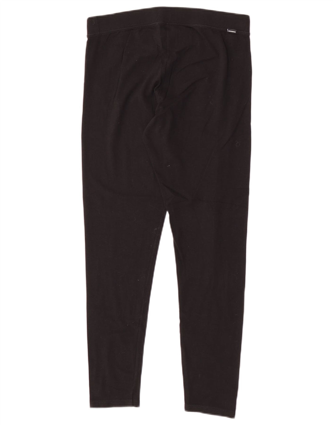 Damskie legginsy Converse Graphic, średniej wielkości, czarne, bawełniane