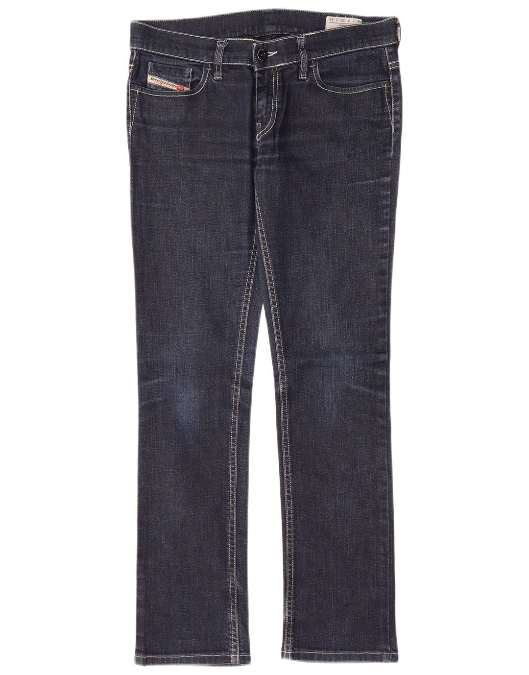 DIESEL Damskie Liv Slim Jeansy W30 L30 Granatowe Bawełniane