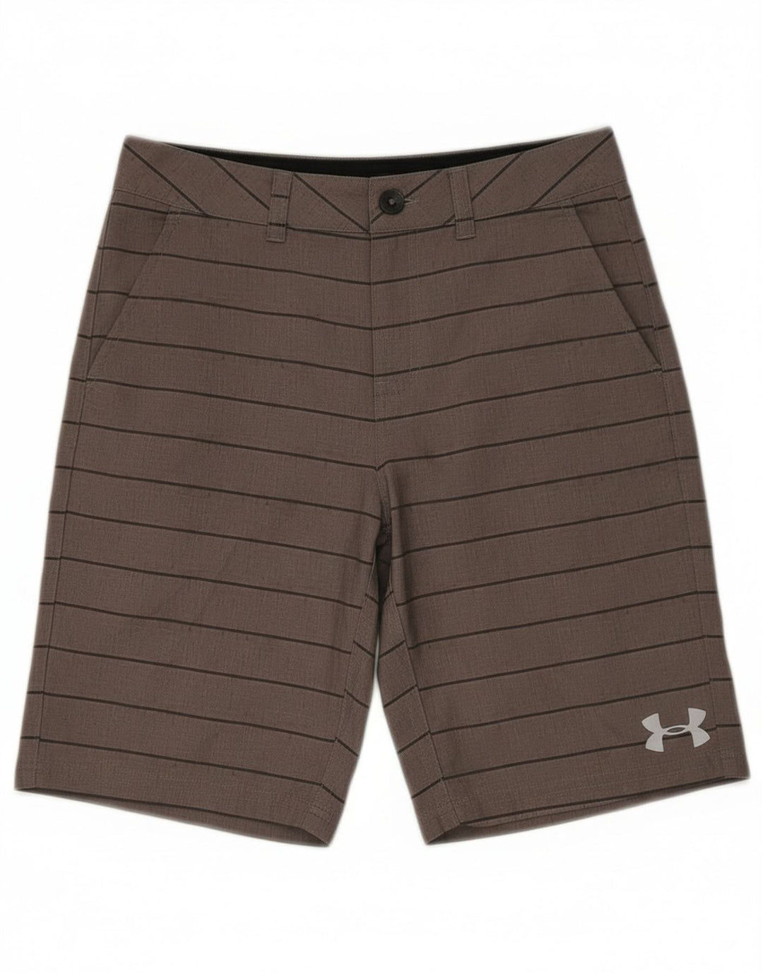 Chłopięce spodenki Chino Under Armour 9-10 lat W25 Szary poliester w paski