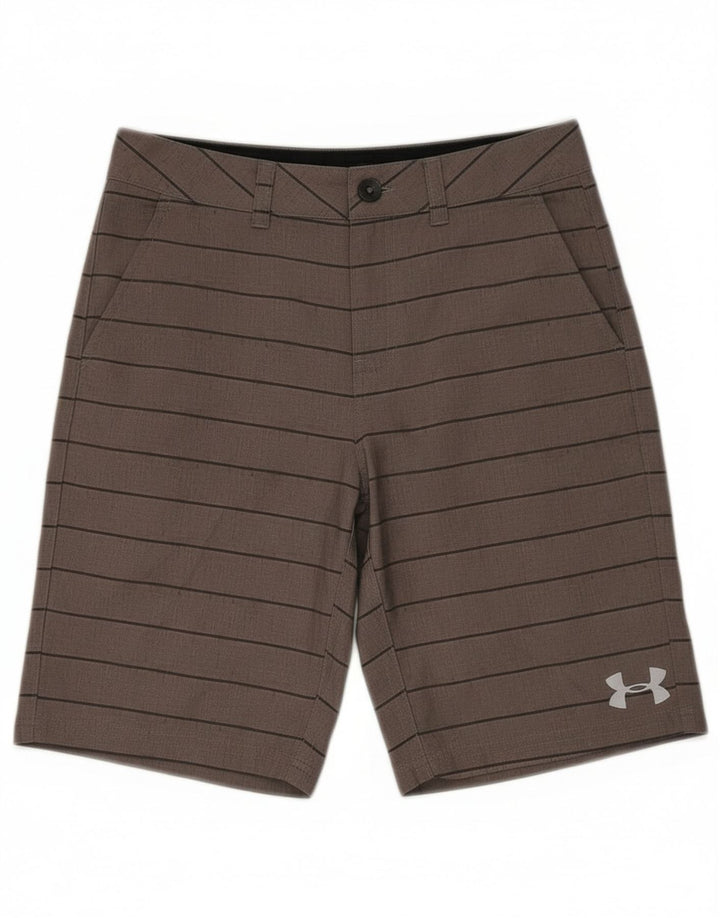 Chłopięce spodenki Chino Under Armour 9-10 lat W25 Szary poliester w paski