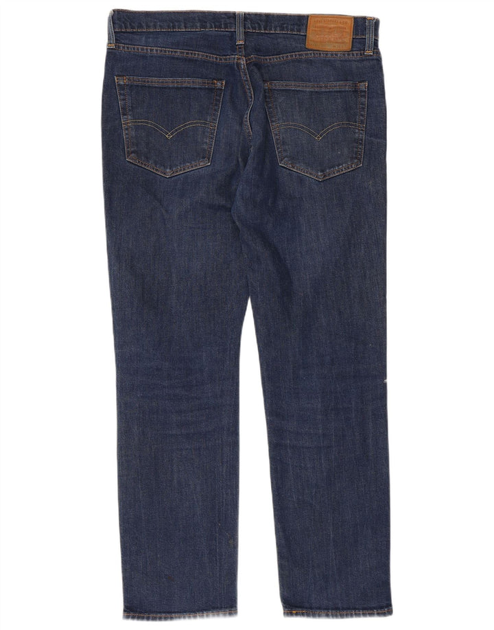 Męskie jeansy zwężane LEVI'S 511 W36 L32 Niebieska bawełna