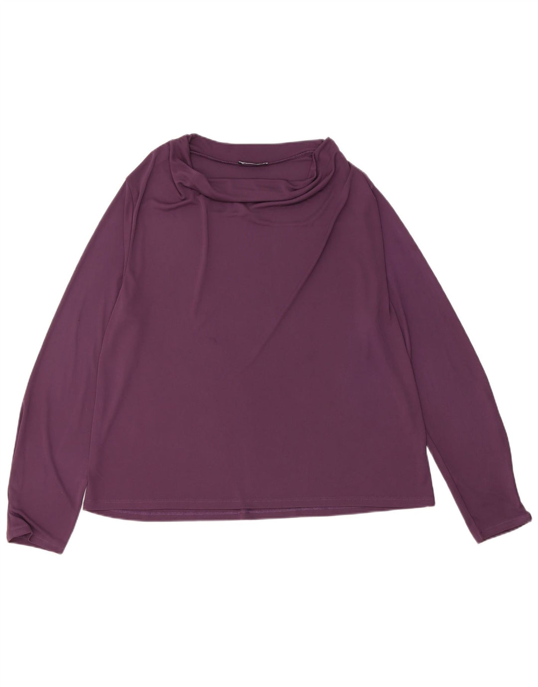 Regularny top damski Zara z długim rękawem, UK 18 XL, fioletowy