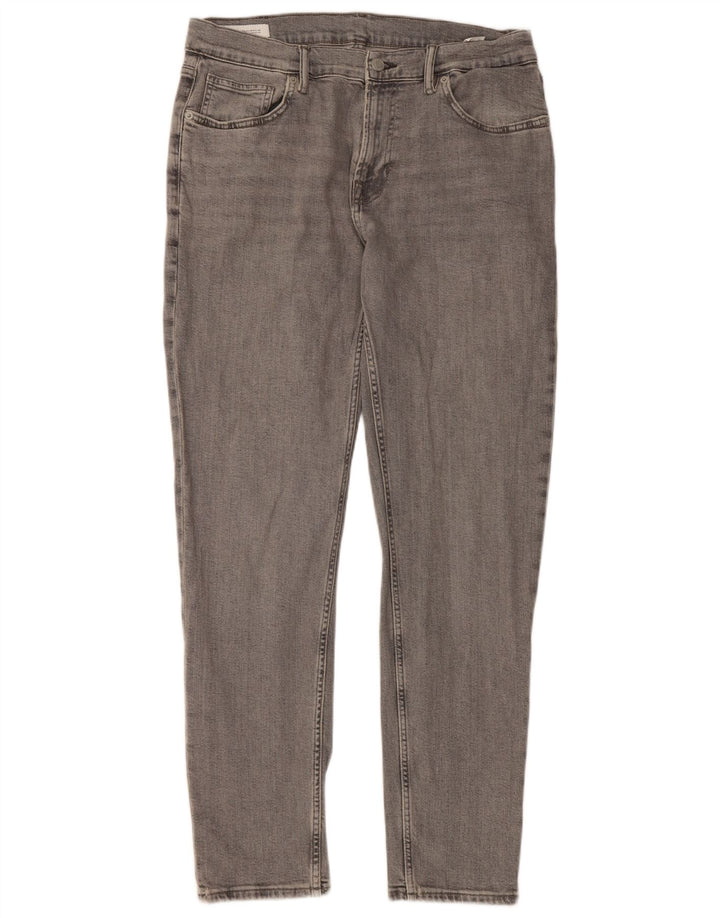 Męskie jeansy slim fit Zara EU 44 Large W34 L31 Szara bawełna