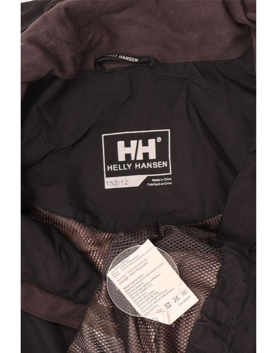 Kurtka wiatrówka chłopięca Helly Hansen 11-12 lat, czarna, poliester