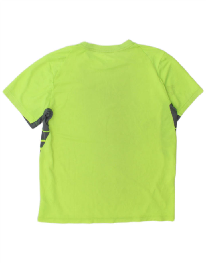 Męska koszulka Nike Dri Fit Top z poliestru w kolorze średniej zieleni