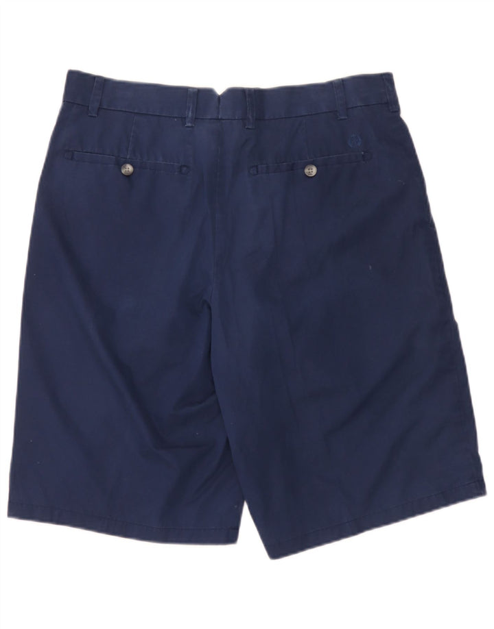 Męskie spodenki Chino Marks & Spencer W34, duże, niebieskie, bawełniane
