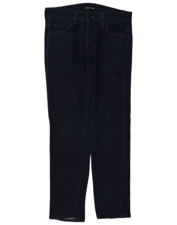 Damskie jeansy Levi's Line 8 Slim W30 L30 Granatowa bawełna