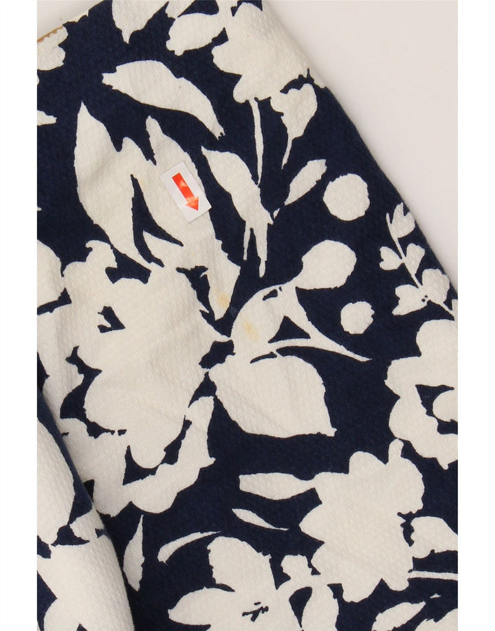 LUISA SPAGNOLI Damska marynarka z rękawem 3/4 IT 46, duża, granatowa