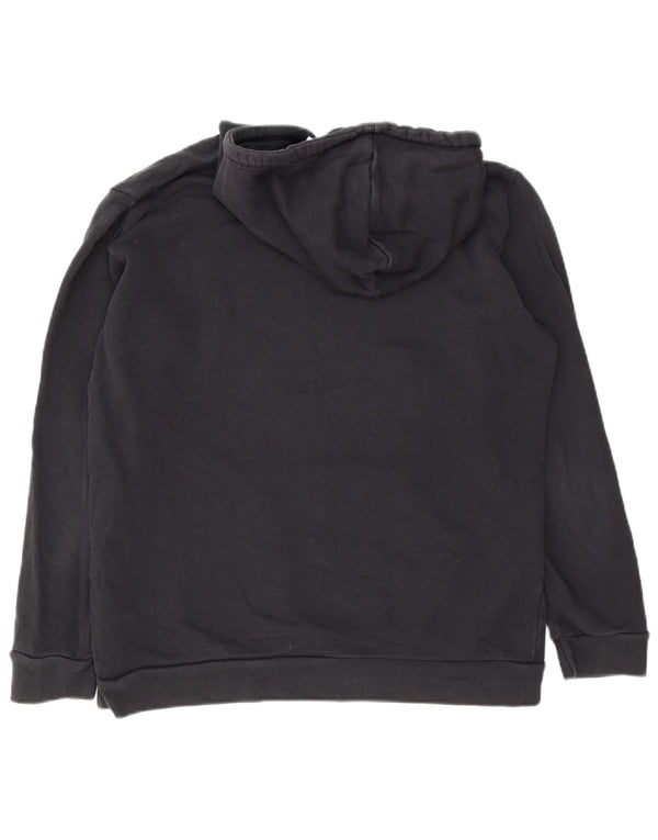 Męska bluza z kapturem Adidas Graphic, duża, czarna, bawełniana