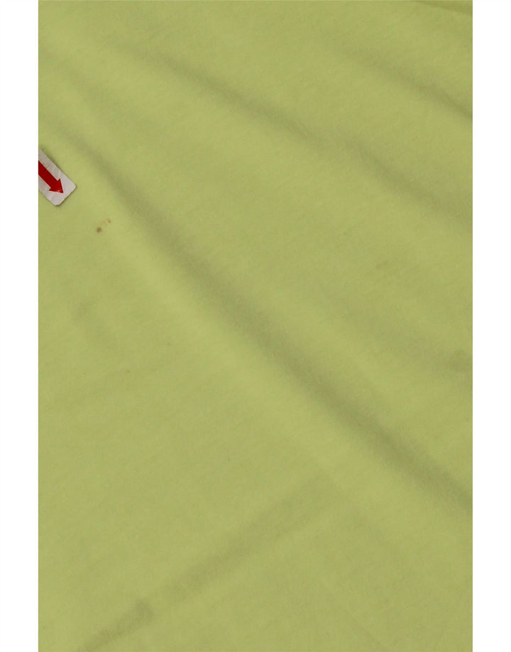 Męski T-shirt z grafiką CHAMPION Top 2XL Zielona bawełna