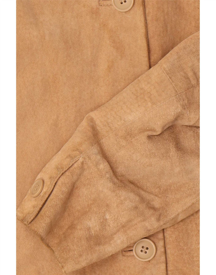 Conbipel Damska oversize'owa marynarka zapinana na 4 guziki IT 40 Small Beige