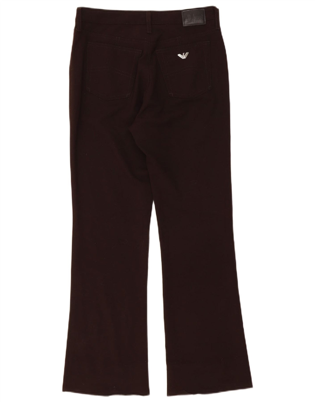 Spodnie damskie ARMANI Bootcut W28 L28 brązowe