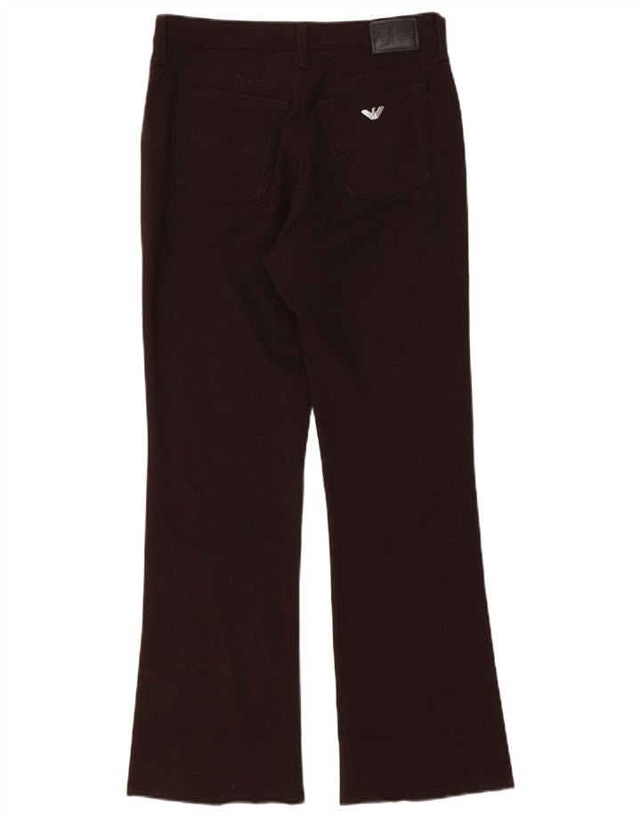 Spodnie damskie ARMANI Bootcut W28 L28 brązowe