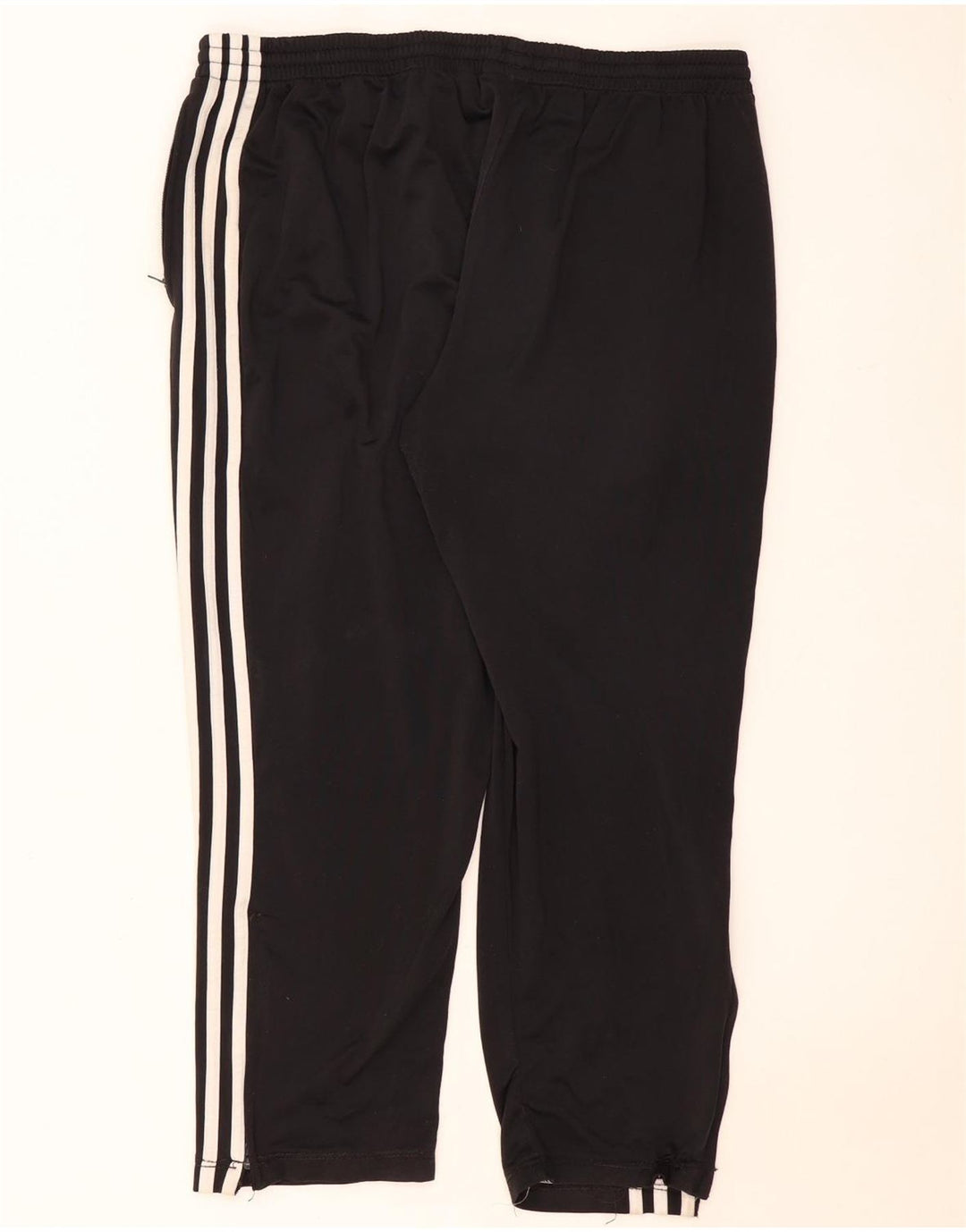 Damskie spodnie dresowe Adidas UK 18 XL, czarne, poliestrowe
