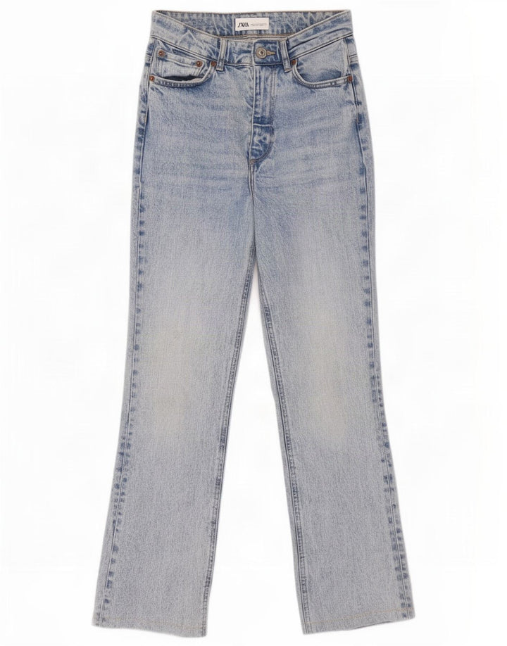 Damskie jeansy Bootcut Zara EU 36 XS W26 L29 Niebieskie